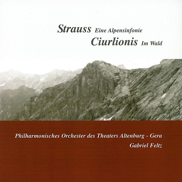 Eine Alpensinfonie Op. 64, Feltz, Symphon.Orchester Des Theaters Altenburg-Ge