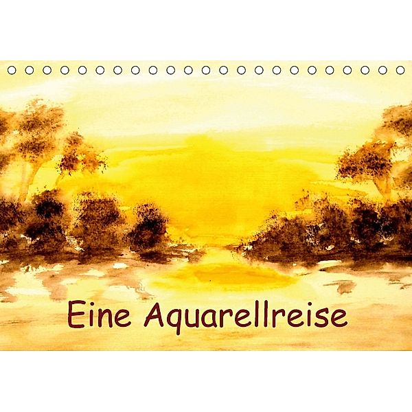 Eine Aquarellreise (Tischkalender 2018 DIN A5 quer), Maria-Anna Ziehr