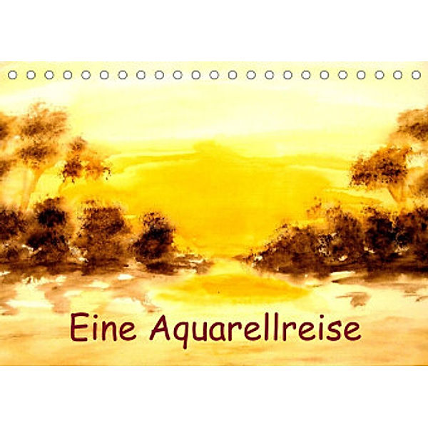 Eine Aquarellreise (Tischkalender 2022 DIN A5 quer), Maria-Anna Ziehr