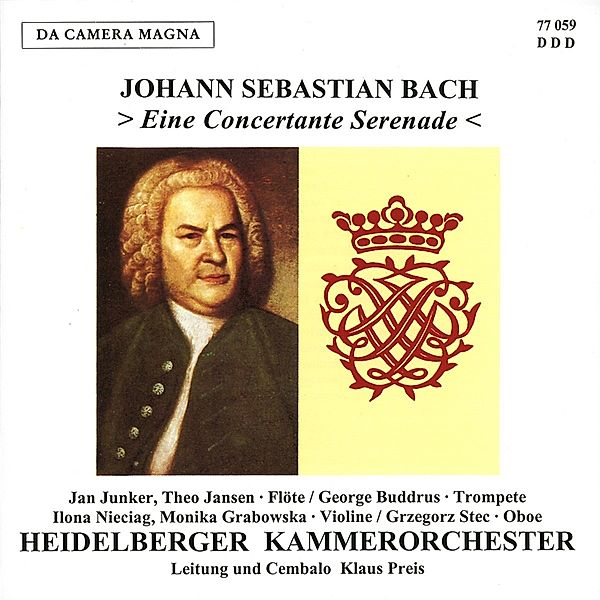 Eine Concertante Serenade, Preis, Heidelberger KO