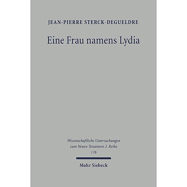 Eine Frau namens Lydia, Jean-Pierre Sterck-Degueldre