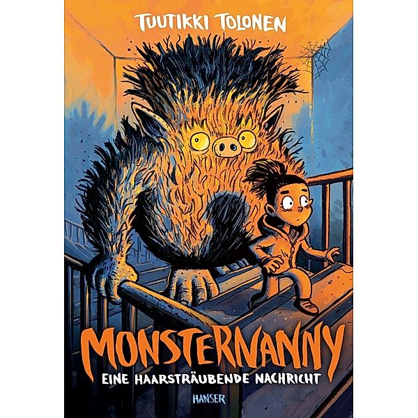 Eine haarsträubende Nachricht / Monsternanny Bd.3, Tuutikki Tolonen