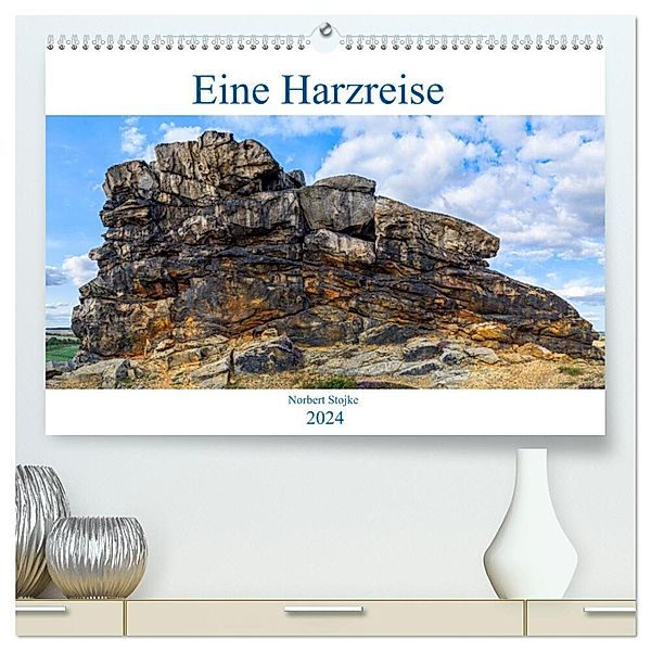 Eine Harzreise (hochwertiger Premium Wandkalender 2024 DIN A2 quer), Kunstdruck in Hochglanz, Norbert Stojke