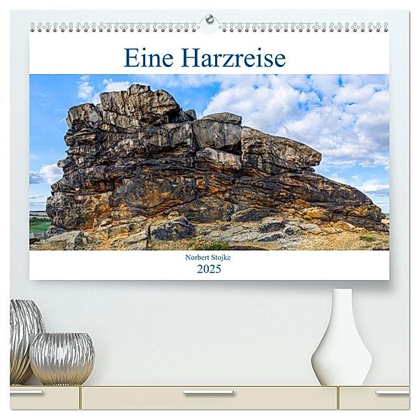 Eine Harzreise (hochwertiger Premium Wandkalender 2025 DIN A2 quer), Kunstdruck in Hochglanz, Calvendo, Norbert Stojke