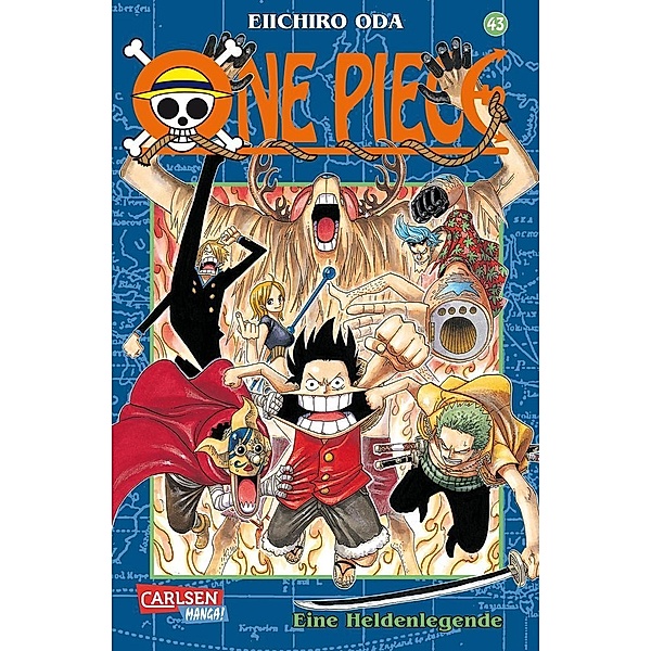Eine Heldenlegende / One Piece Bd.43, Eiichiro Oda