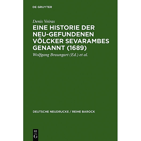 Eine Historie der Neu-gefundenen Völcker SEVARAMBES genannt (1689), Denis Veiras