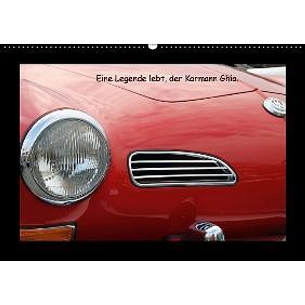 Eine Legende lebt, der Karmann-Ghia (Wandkalender 2016 DIN A2 quer), Jörg Sabel