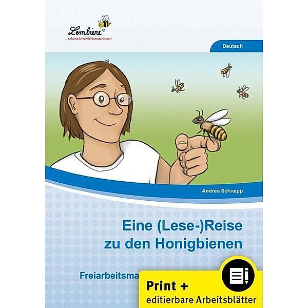 Eine (Lese-)Reise zu den Honigbienen, m. 1 CD-ROM, Andrea Schnepp