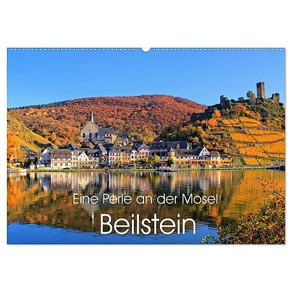 Eine Perle an der Mosel - Beilstein (Wandkalender 2024 DIN A2 quer), CALVENDO Monatskalender, Arno Klatt