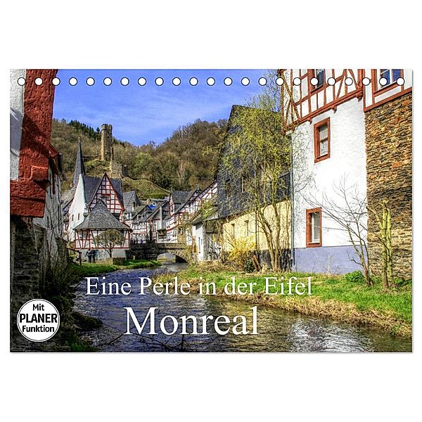 Eine Perle in der Eifel - Monreal (Tischkalender 2024 DIN A5 quer), CALVENDO Monatskalender, Arno Klatt