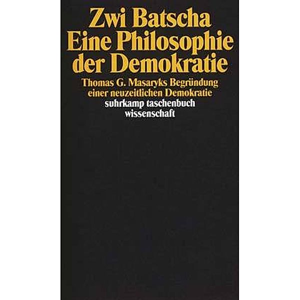 Eine Philosophie der Demokratie, Zwi Batscha