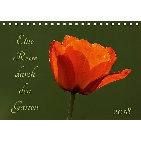 Eine Reise durch den Garten (Tischkalender 2018 DIN A5 quer), Sigrid Enkemeier