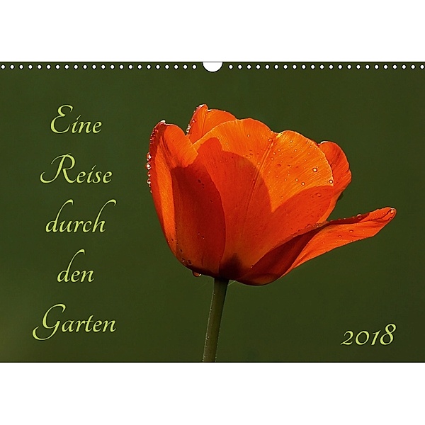 Eine Reise durch den Garten (Wandkalender 2018 DIN A3 quer), Sigrid Enkemeier