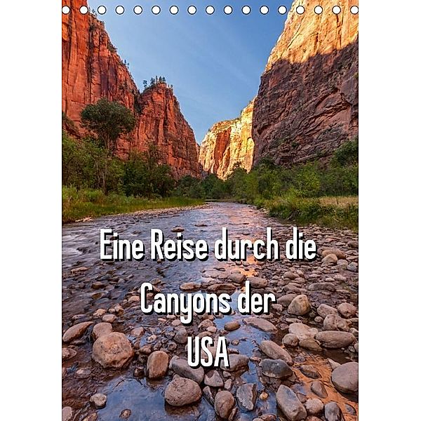 Eine Reise durch die Canyons der USA (Tischkalender 2017 DIN A5 hoch), Thomas Klinder