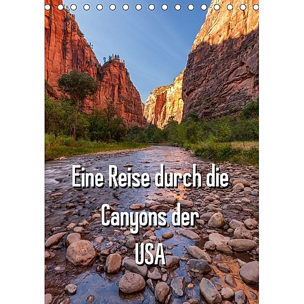 Eine Reise durch die Canyons der USA (Tischkalender 2018 DIN A5 hoch), Thomas Klinder