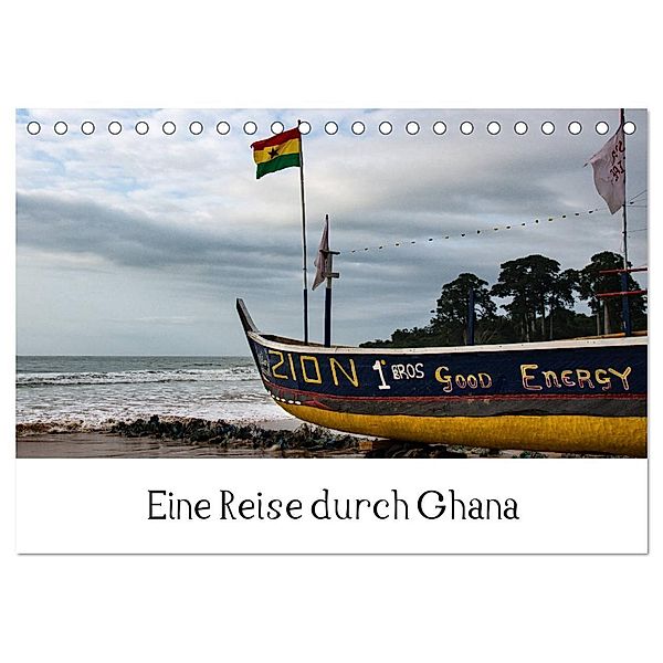 Eine Reise durch Ghana (Tischkalender 2024 DIN A5 quer), CALVENDO Monatskalender, Silvia Schröder