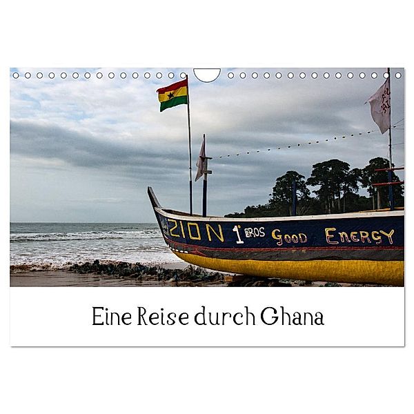 Eine Reise durch Ghana (Wandkalender 2024 DIN A4 quer), CALVENDO Monatskalender, Silvia Schröder