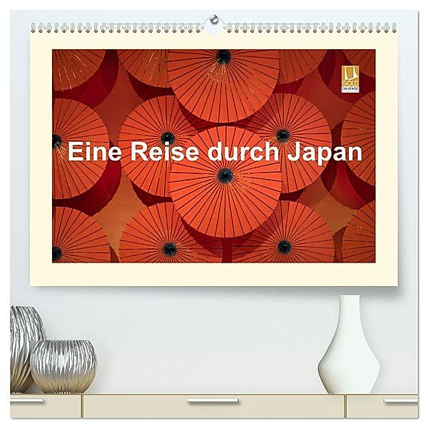 Eine Reise durch Japan (hochwertiger Premium Wandkalender 2025 DIN A2 quer), Kunstdruck in Hochglanz, Calvendo, Karl Heindl