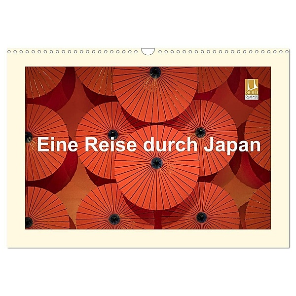 Eine Reise durch Japan (Wandkalender 2024 DIN A3 quer), CALVENDO Monatskalender, Karl Heindl