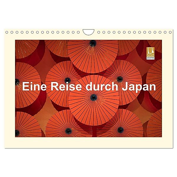 Eine Reise durch Japan (Wandkalender 2024 DIN A4 quer), CALVENDO Monatskalender, Karl Heindl
