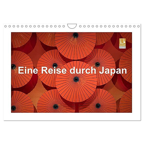 Eine Reise durch Japan (Wandkalender 2025 DIN A4 quer), CALVENDO Monatskalender, Calvendo, Karl Heindl