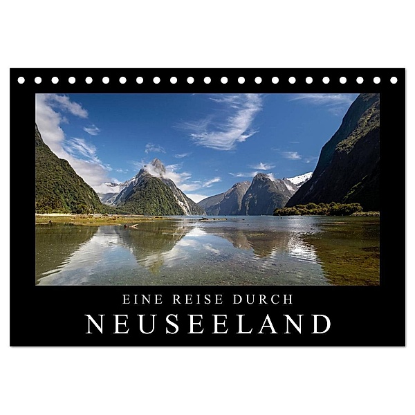 Eine Reise durch Neuseeland (Tischkalender 2024 DIN A5 quer), CALVENDO Monatskalender, Christian Müringer