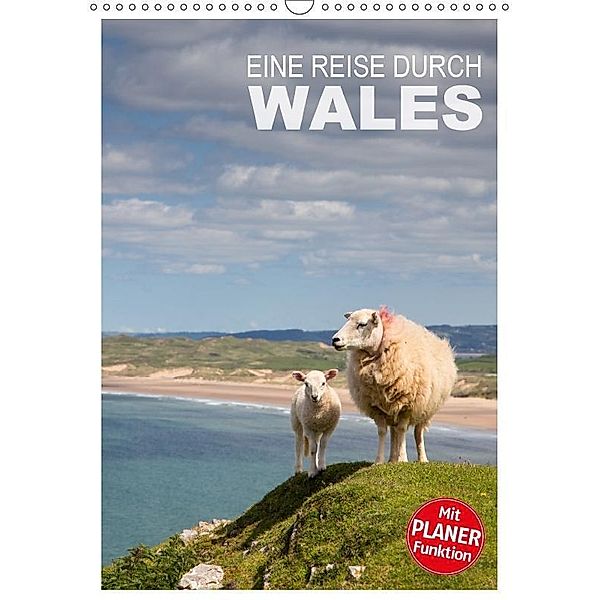 Eine Reise durch Wales (Wandkalender 2018 DIN A3 hoch), Ingrid Steiner & Günter Hofmann