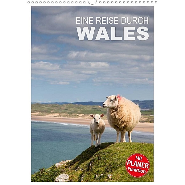 Eine Reise durch Wales (Wandkalender 2023 DIN A3 hoch), Ingrid Steiner & Günter Hofmann