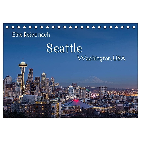 Eine Reise nach Seattle (Tischkalender 2024 DIN A5 quer), CALVENDO Monatskalender, Thomas Klinder