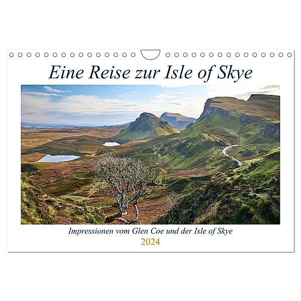 Eine Reise zur Isle of Skye (Wandkalender 2024 DIN A4 quer), CALVENDO Monatskalender, Gerhard Horter