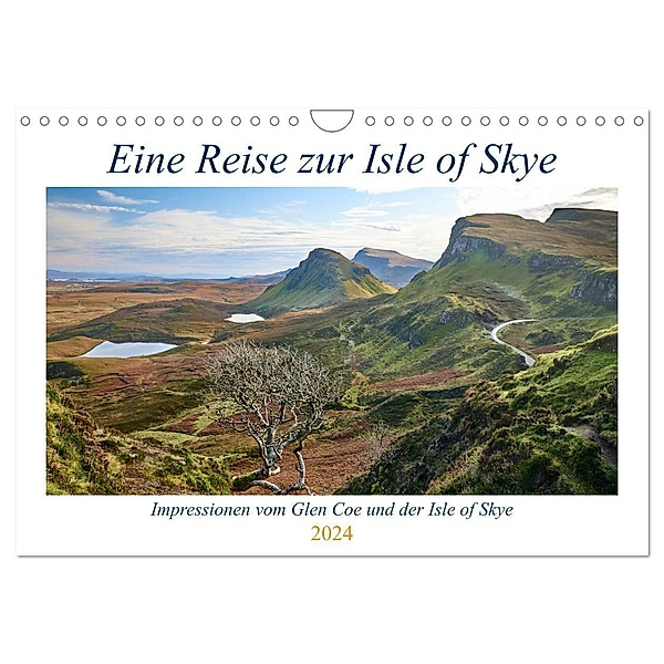 Eine Reise zur Isle of Skye (Wandkalender 2024 DIN A4 quer), CALVENDO Monatskalender, Gerhard Horter