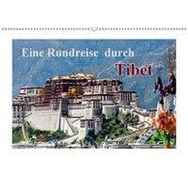 Eine Rundreise durch Tibet (Wandkalender 2018 DIN A2 quer), Frank Baumert