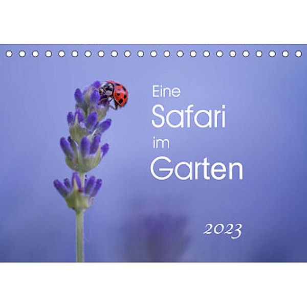 Eine Safari im Garten (Tischkalender 2023 DIN A5 quer), Irma van der Wiel