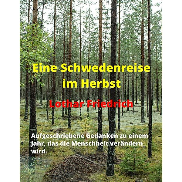 Eine Schwedenreise im Herbst, Lothar Friedrich