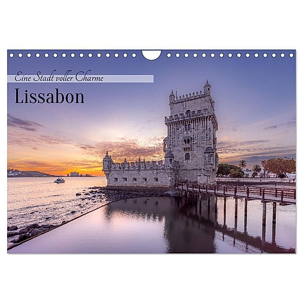 Eine Stadt voller Charme - Lissabon (Wandkalender 2024 DIN A4 quer), CALVENDO Monatskalender, Calvendo, ellenlichtenheldt