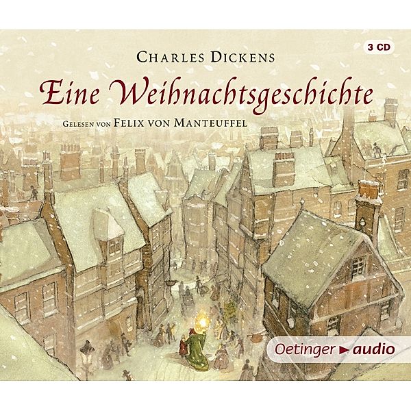 Eine Weihnachtsgeschichte,3 Audio-CD, Charles Dickens