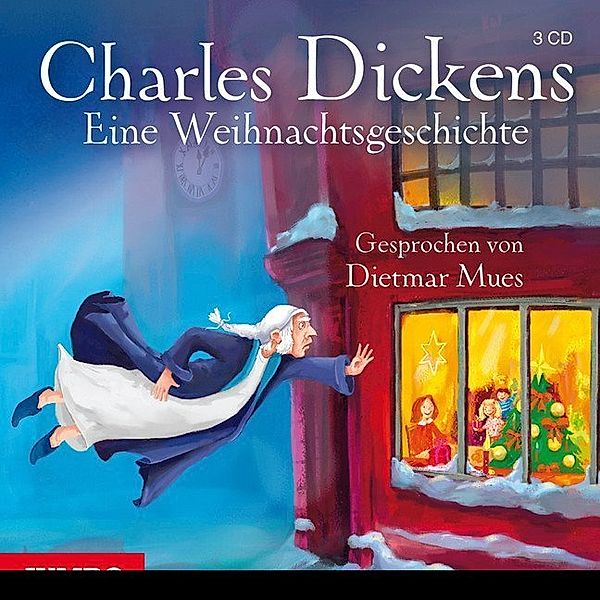 Eine Weihnachtsgeschichte,3 Audio-CDs, Charles Dickens