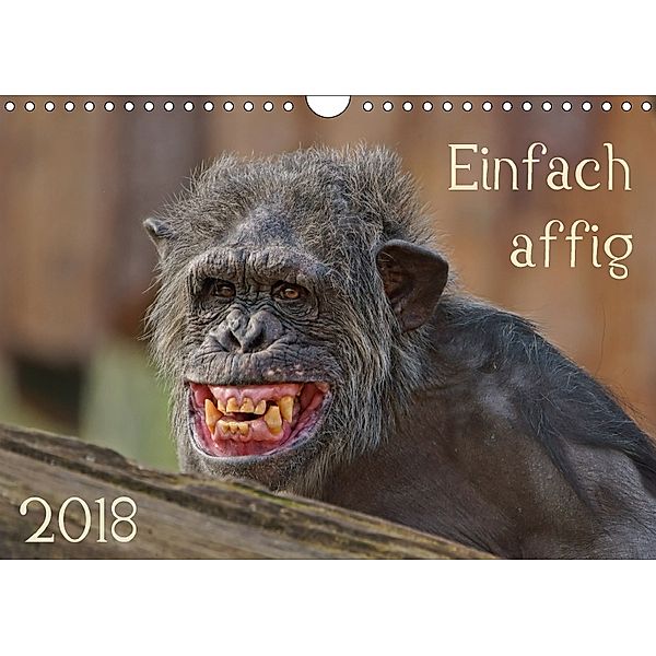 Einfach affig (Wandkalender 2018 DIN A4 quer) Dieser erfolgreiche Kalender wurde dieses Jahr mit gleichen Bildern und ak, Sigrid Enkemeier