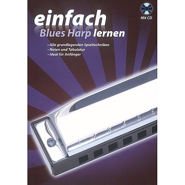 Einfach Blues Harp lernen, mit CD, Oliver Kölsch