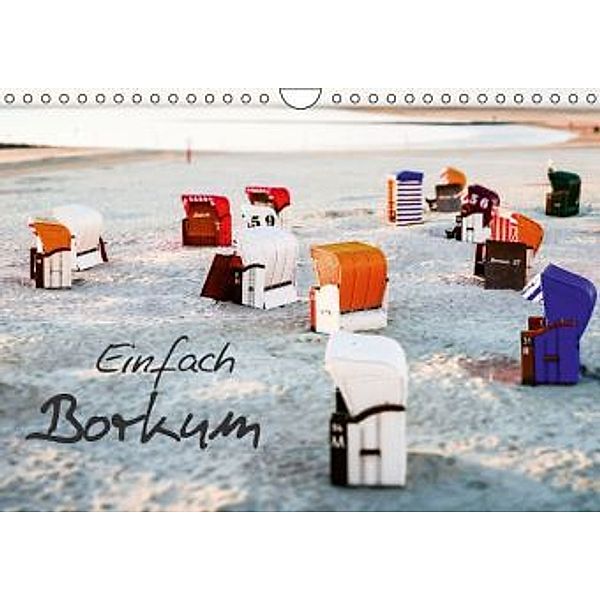 Einfach Borkum (Wandkalender 2016 DIN A4 quer), Reinhold Herrmann