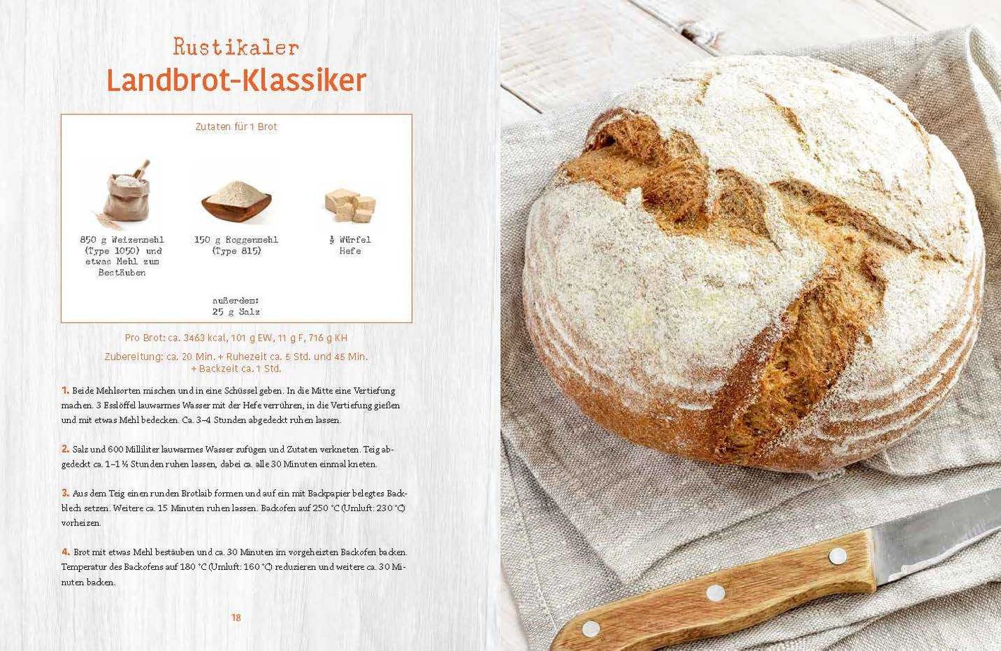 Einfach Brot backen mit nur 5 Zutaten - Weltbild-Sonderausgabe