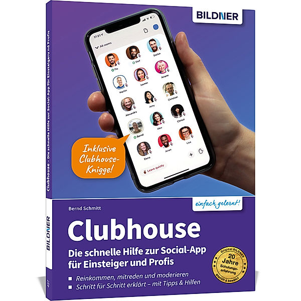 einfach gelernt! / Clubhouse - Die schnelle Hilfe zur Social-App für Einsteiger und Profis, Bernd Schmitt