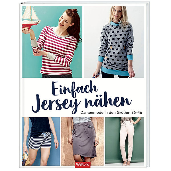 Einfach Jersey nähen - Damenmode in den Grössen 36-46