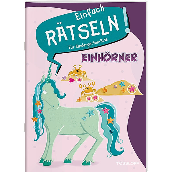 Einfach rätseln! Für Kindergarten-Kids. Einhörner