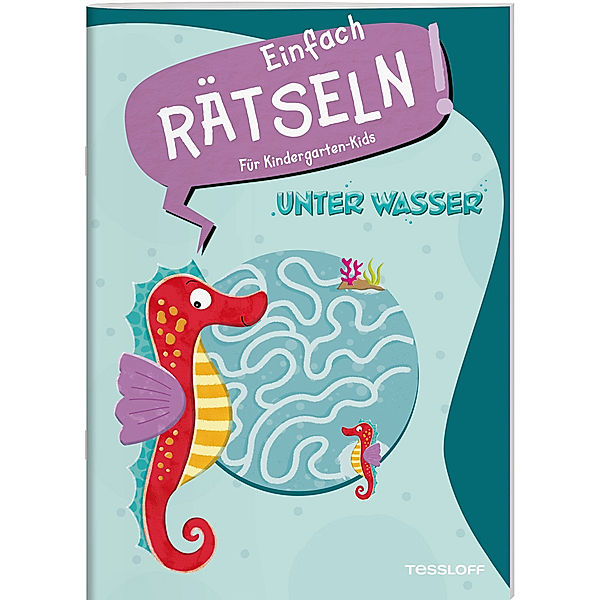 Einfach rätseln! Für Kindergarten-Kids. Unter Wasser