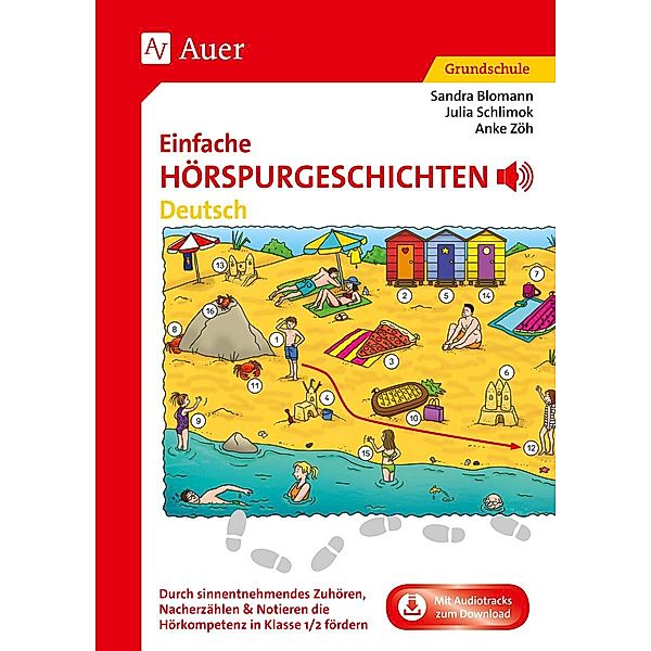 Einfache Hörspurgeschichten Deutsch, Sandra Blomann, Julia Schlimok, Anke Zöh