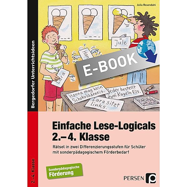 Einfache Lese-Logicals - 2.-4. Klasse, Julia Rosendahl