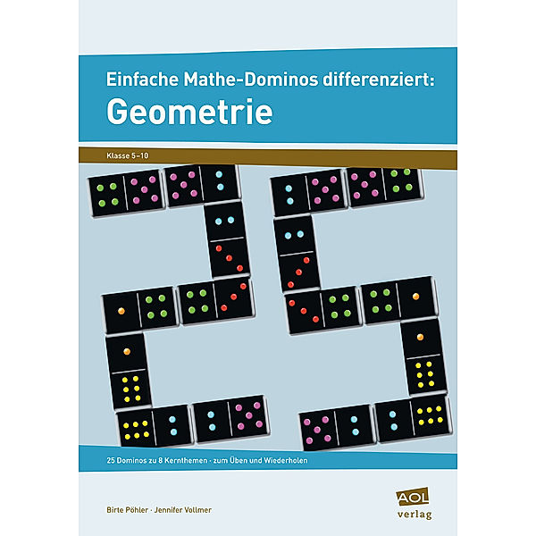 Einfache Mathe-Dominos differenziert: Geometrie, Birte Pöhler, Jennifer Vollmer
