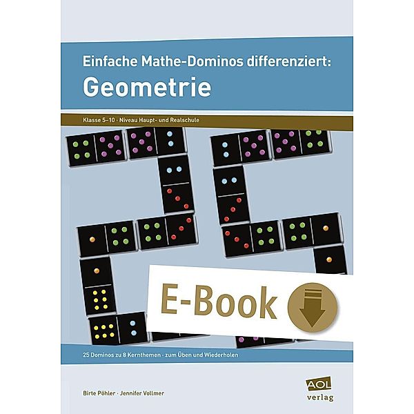 Einfache Mathe-Dominos differenziert: Geometrie / Mathe-Dominos, Birte Pöhler, Jennifer Vollmer