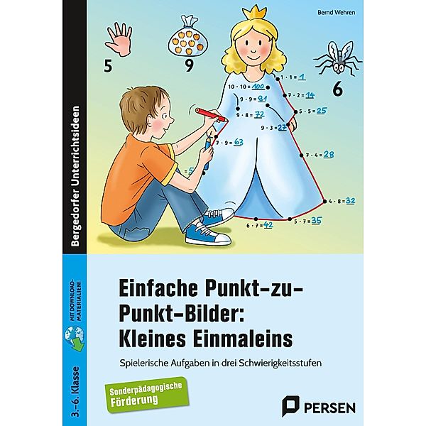 Einfache Punkt-zu-Punkt-Bilder: Kleines Einmaleins, Bernd Wehren